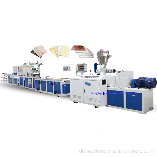 PVC -Panel Making Machine Wall Panel Extrusion Line